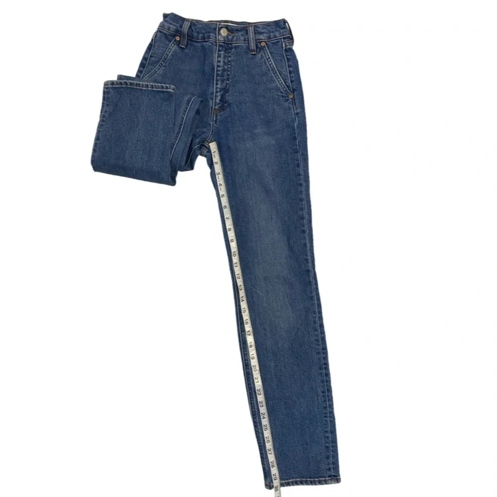 Denim Forum The Arlo Hi-Rise Trouser Straight Jean Size 24 - Picture 12 of 16